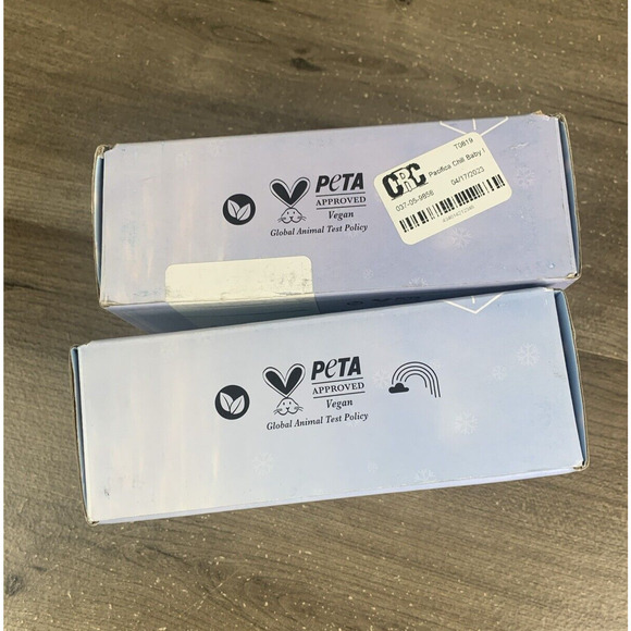 Lot of 2 - Pacifica Chill Baby Cooling Cryo Globes Facial Massage 2 Glass Globes - Picture 12 of 16